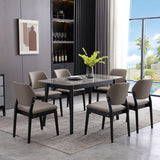 Modern Comfortable Dining Chairs Wood Beauty Salon Kitchen Soft Dining Chair