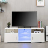 LED TV Stand Cabinet Living Room Furniture Fit for up to 65inch TV Screens High-Capacity