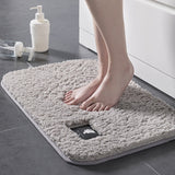 High-hair bathroom toilet door absorbent floor mat carpet bedroom non-slip