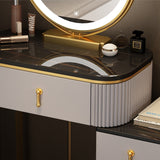 A Set Makeup Dressing Table With Mirror Dressers Furniture Bedroom