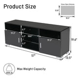 LED TV Stand Cabinet Living Room Furniture Fit for up to 65inch TV Screens High-Capacity