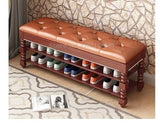 Shoe Rack Seat Cabinet Storage Change Shoe Stool Door Bench Hallway Cabinets