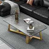 Living Room Modern Coffee Tables Small Marble Metal Narrow Dining Table Set