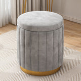 Pouf Acrylic Stool Entrance Small Modern Foot Stool Bedroom Arcade