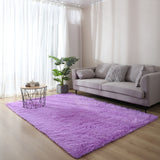 Large Rugs for Modern Living Room Long Hair Lounge Carpet in The Bedroom