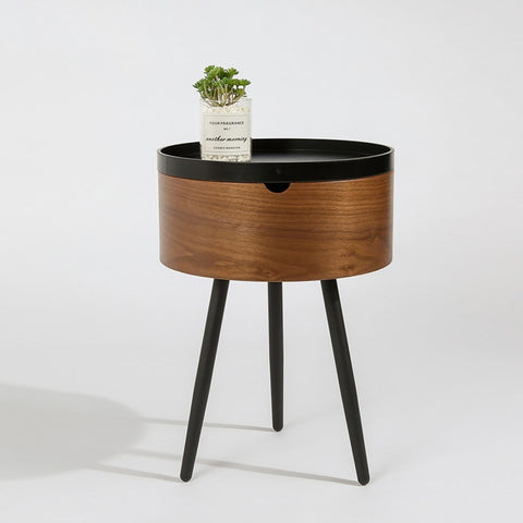 Minimalist round combination coffee table small apartment living room side table.