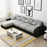 Arm Sectional Living Room Sofas Lazy Office Lounge Corner Sofa Chair Accent Nordic