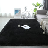 Large Rugs for Modern Living Room Long Hair Lounge Carpet in The Bedroom