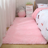 Fluffy Bedroom Carpet Nordic Style Teen Door Mat Nordic Style Soft
