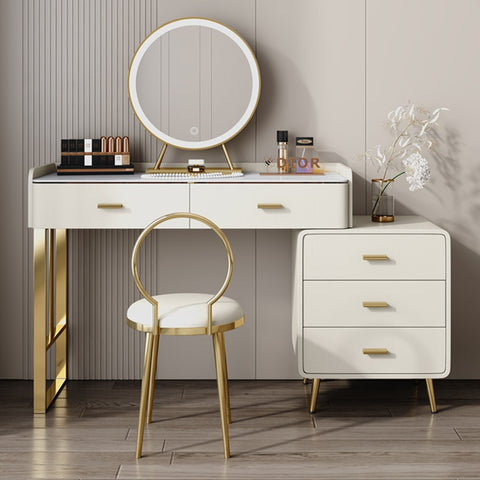 Girl Storage Dressing Table Classic Bedroom Cabinet Woman Dressing Table