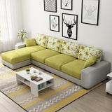 Arm Sectional Living Room Sofas Lazy Office Lounge Corner Sofa Chair Accent Nordic