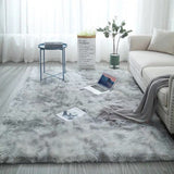 Living Room Carpet Nordic Fluffy Soft Large Size Rugs Bright Color