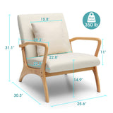 Chair Reading Office Chairs for Living Room Relaxing Armchair Easy Assembly Sofa Chairs