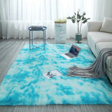 Living Room Carpet Nordic Fluffy Soft Large Size Rugs Bright Color