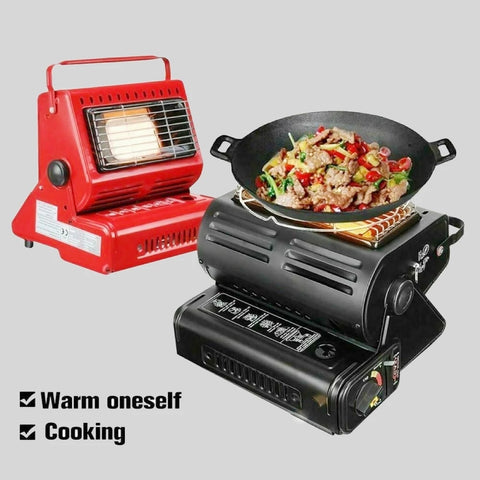 Heating Stove Dual-Use Stove LPG Portable Heater Cooker Gas Baking Stove