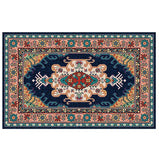 Retro Ethnic Style Carpets for Living Room Dining Room Bedroom Decor Rug Non-slip Washable