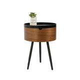 Minimalist round combination coffee table small apartment living room side table.