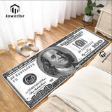 Hallway Entrance Doormat Dollar Money Pattern Living Room Floor Rugs