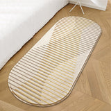 Modern Geometry Soft Long Carpet For Bedroom Bedside Non slip