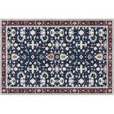 Retro Ethnic Style Carpets for Living Room Dining Room Bedroom Decor Rug Non-slip Washable