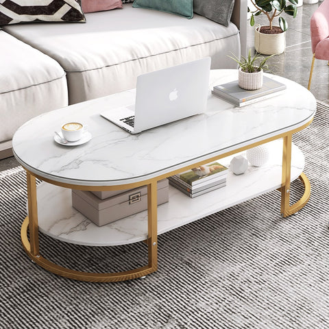 Coffee Table Living Room Luxury Modern Design Home Furniture Marble Coffee Table