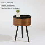 Minimalist round combination coffee table small apartment living room side table.