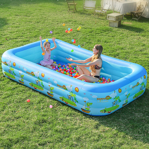 Double Layer Garden Portable Thickened Kids Water Toys Party Round Outdoor