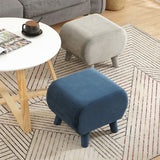 Modern Portable Dining Chair Low Kitchen Vanity Stool, Pouf Container