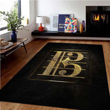 Music Carpet Practicing Room Rug Soft Area Rug Large Musical instrument Carpet