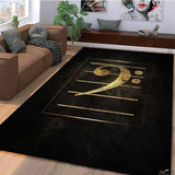 Music Carpet Practicing Room Rug Soft Area Rug Large Musical instrument Carpet