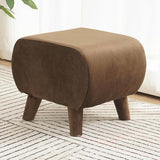 Modern Portable Dining Chair Low Kitchen Vanity Stool, Pouf Container