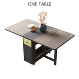 Fashion Folding Dining Table Furniture Multifunctional Rectangle Foldable