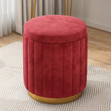 Pouf Acrylic Stool Entrance Small Modern Foot Stool Bedroom Arcade