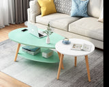 Coffee Table Set Decoration Living Room Oval Coffee Tables Modern Minimalist