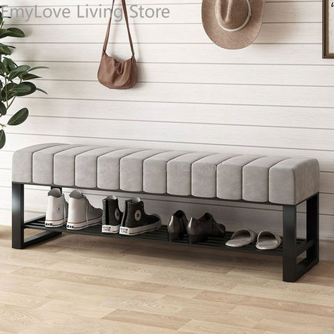 Shoe Changing Stools Modern Home Furniture Door Bench Living Room Sofa Ottomans