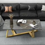 Living Room Modern Coffee Tables Small Marble Metal Narrow Dining Table Set