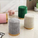 Pouf Acrylic Stool Entrance Small Modern Foot Stool Bedroom Arcade