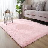 Large Rugs for Modern Living Room Long Hair Lounge Carpet in The Bedroom