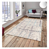 Modern Patterned Carpet Cover Decorative Fabric Printed Design Soft Rug