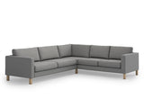 Sofa Cover for Karlstad Corner Sofa, Individual Fit, Masters of Covers, Various Colors and Fabrics