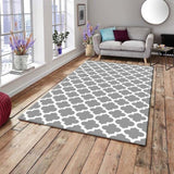 Modern Patterned Carpet Cover Decorative Fabric Printed Design Soft Rug