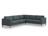 Sofa Cover for Karlstad Corner Sofa, Individual Fit, Masters of Covers, Various Colors and Fabrics