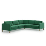 Sofa Cover for Karlstad Corner Sofa, Individual Fit, Masters of Covers, Various Colors and Fabrics