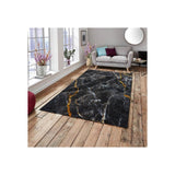 Modern Patterned Carpet Cover Decorative Fabric Printed Design Soft Rug