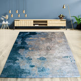 Modern Patterned Carpet Cover Decorative Fabric Printed Design Soft Rug