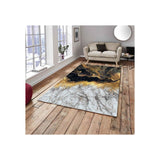 Modern Patterned Carpet Cover Decorative Fabric Printed Design Soft Rug